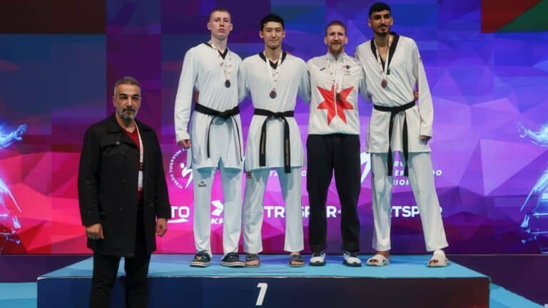 Мужская сборная Казахстана по таеквондо добыла четыре медали на турнире в Турции