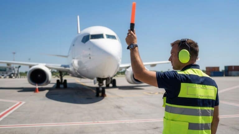 Зачем в аэропорту регулировщики и что означают их жесты