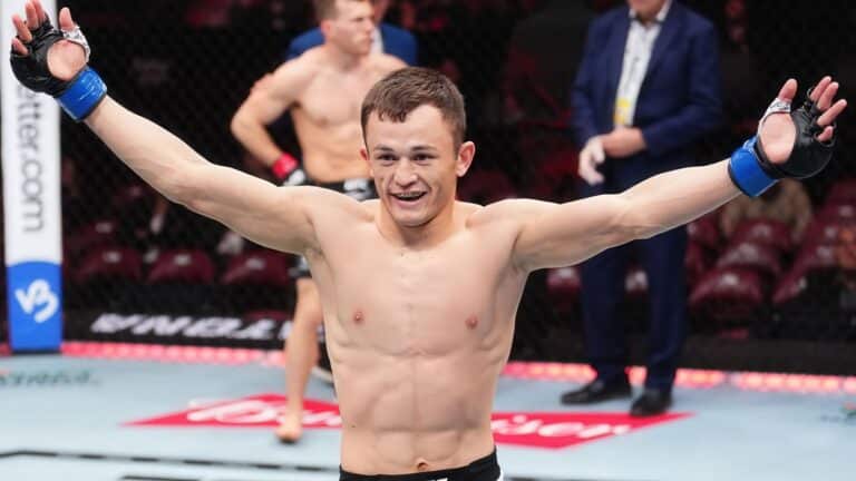Стало известно, когда Бекзат Алмахан проведет следующий бой в UFC