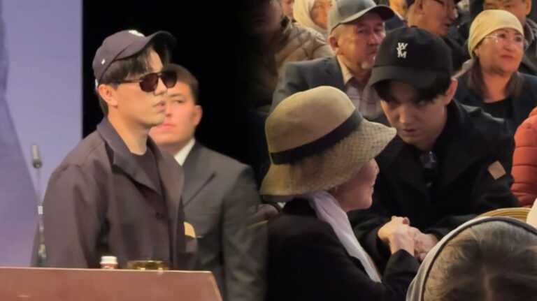 Димаш Құдайберген Мұхтар Шахановқа тағзым етті (видео)