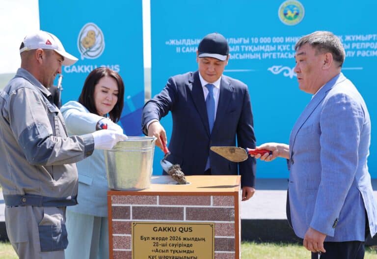 В Жамбылской области развивают собственную базу в птицеводстве