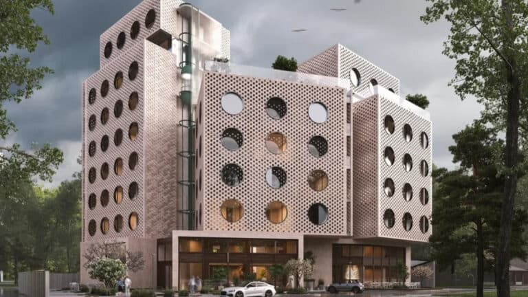 Новый необычный отель с круглыми окнами хотят построить в Алматы