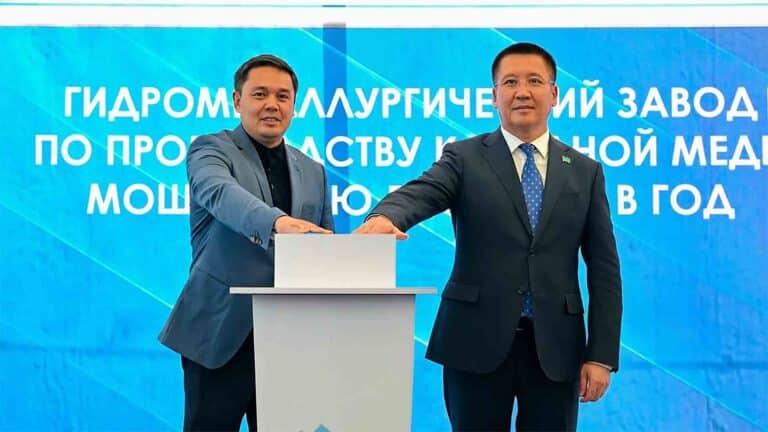 Новый медный завод за 11 млрд тенге открыли в Казахстане