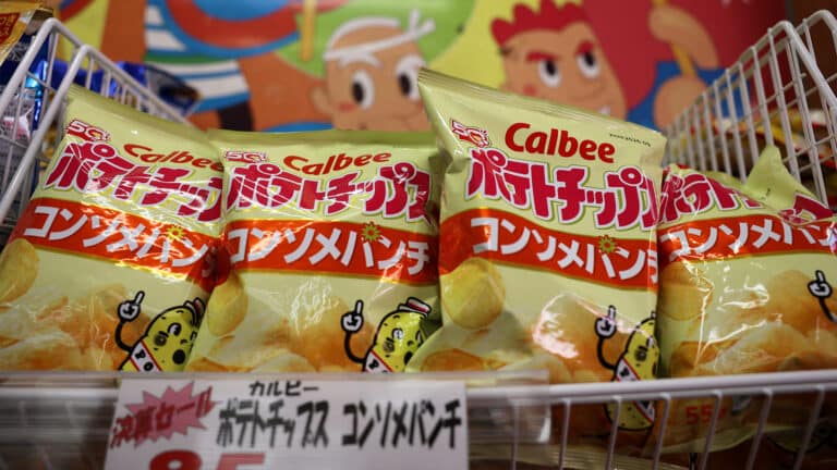 Iran war forces Japanese snack giant to go monochrome