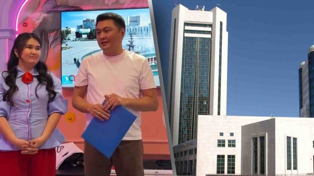 «Даудың басы Дәулеттің көк папкасы»: депутат әйелін құттықтаған оқиғаны түсіндірді