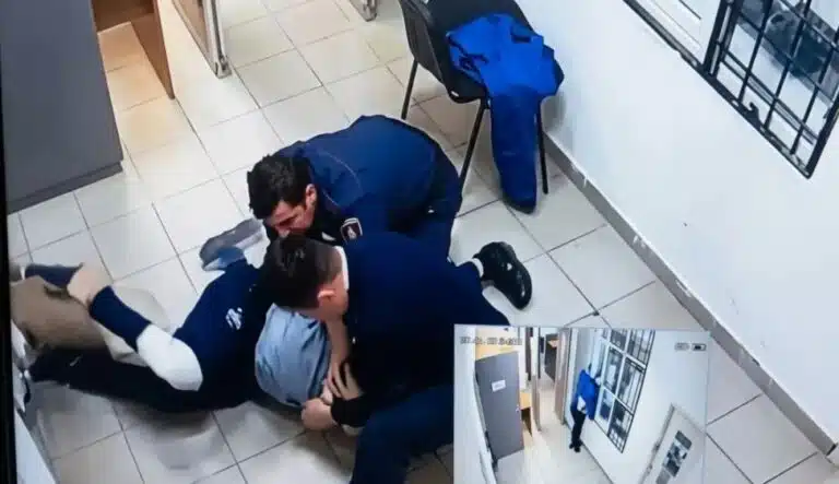 Полиция отреагировала на видео с жестким задержанием в спецприемнике Актау