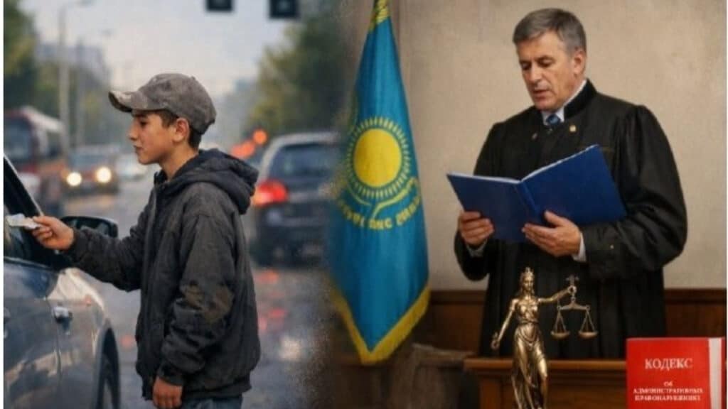 Жамбыл облысында қайыр сұраған ұлы үшін анасы жауапқа тартылды