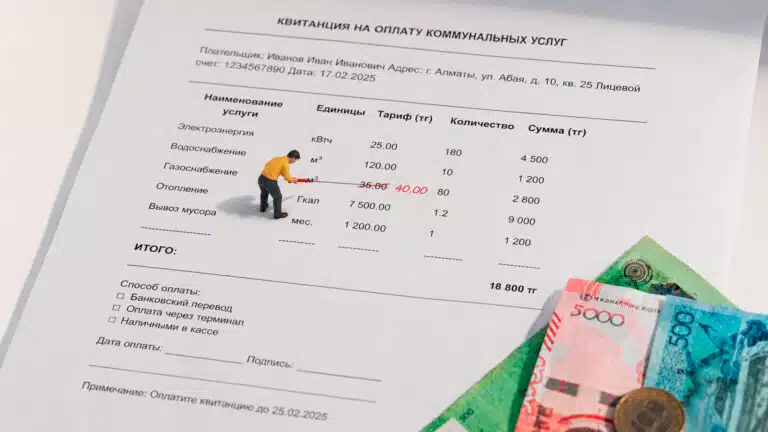 В Казахстане повысят тарифы на тепло, воду, газ и ж/д услуги