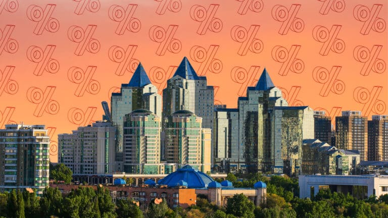 Казахстанские банки подняли ставки по депозитам до более 20%