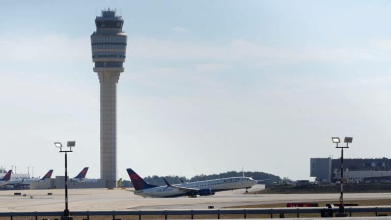 Plane clips truck during landing at Newark Airport, driver injured