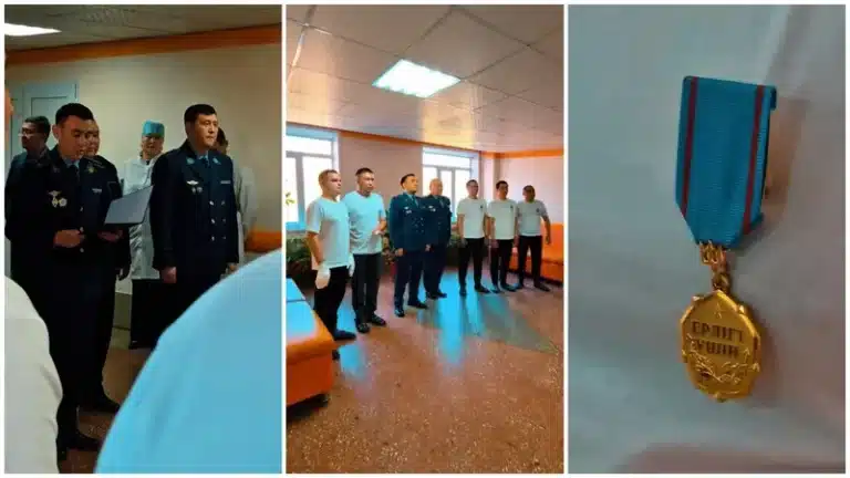 Полицейские, эвакуировавшие жителей при взрыве газа в Шахтинске получили медали