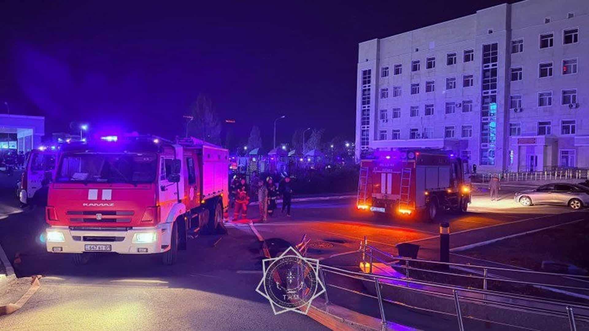 Астанада балалар ауруханасы өртенді