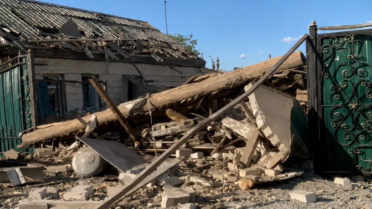 В Актобе после взрыва обрушился частный дом, есть погибшая
