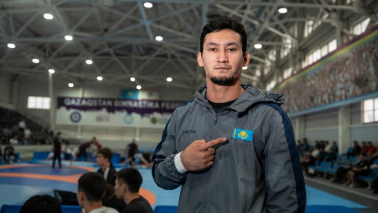 Пятеро казахстанских гимнастов вышли в финал этапа Кубка вызова в Ташкенте