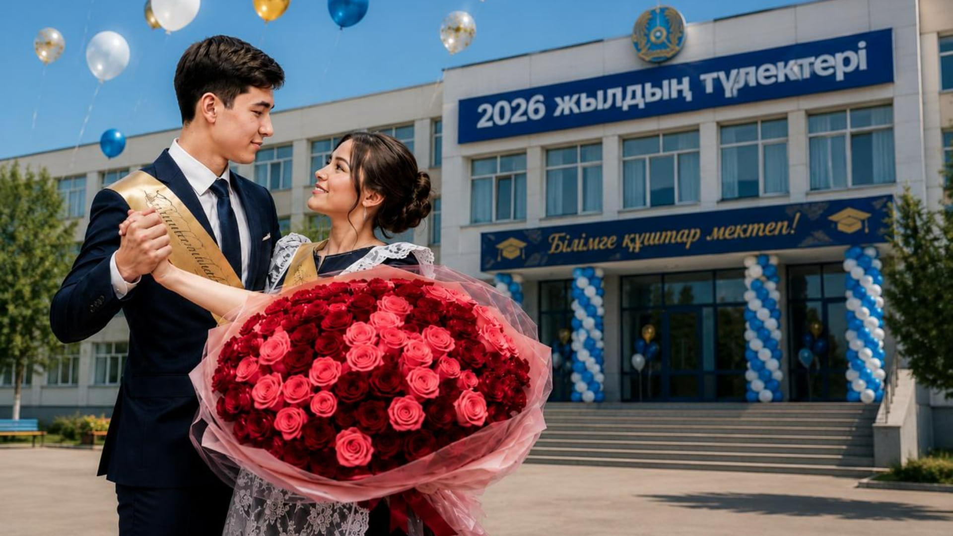Мектептегі "вальс гүлі" дәстүр ме, әлде ата-анаға қосымша шығын ба
