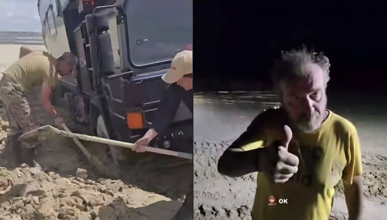 Британские туристы больше суток не могли выбраться из солончака в Мангистау