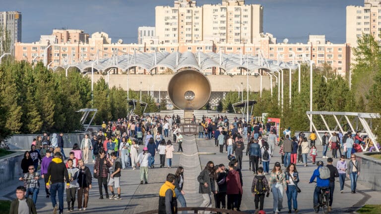 Население Астаны растет в 6 раз быстрее, чем в среднем по Казахстану