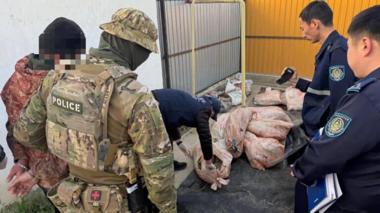 Атырауда заңсыз бекіре аулағандар ұсталды