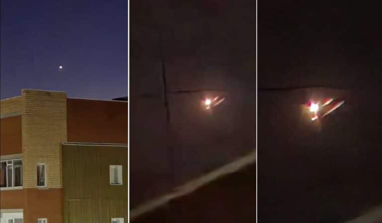 Житель Рудного считает, что смог снять на видео НЛО над городом