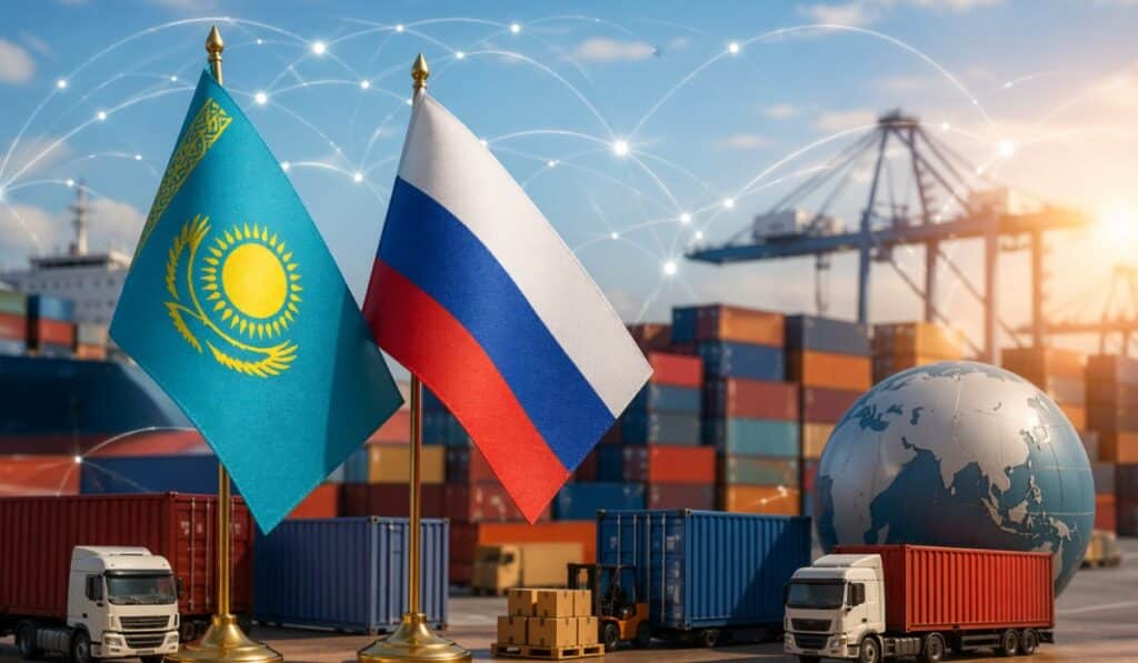 Казахстан и Россия нарастили торговлю на 16%