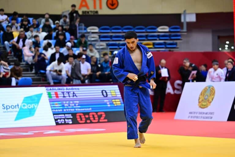 Шерзод Давлатов завоевал бронзу Grand Slam в Астане