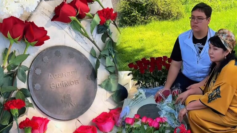 Алматыда Асанәлі Әшімовтің жұлдызына гүл қою рәсімі өтті