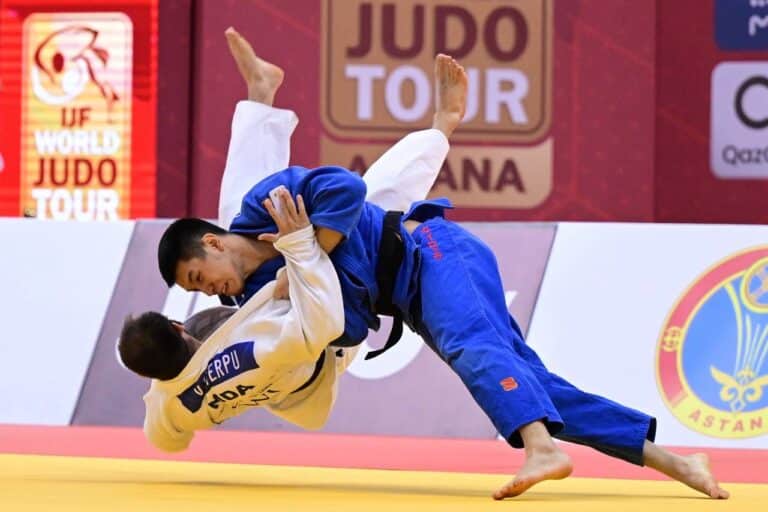 Жалгас Кайролла стал чемпионом Grand Slam по дзюдо в Астане
