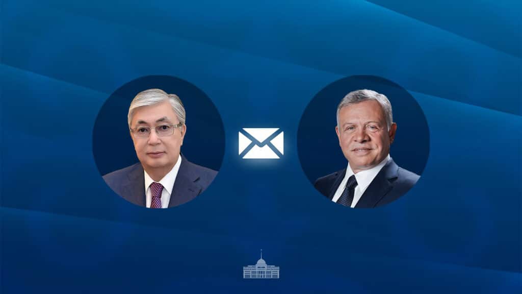 Токаев поздравил короля Иордании с годовщиной восшествия на престол