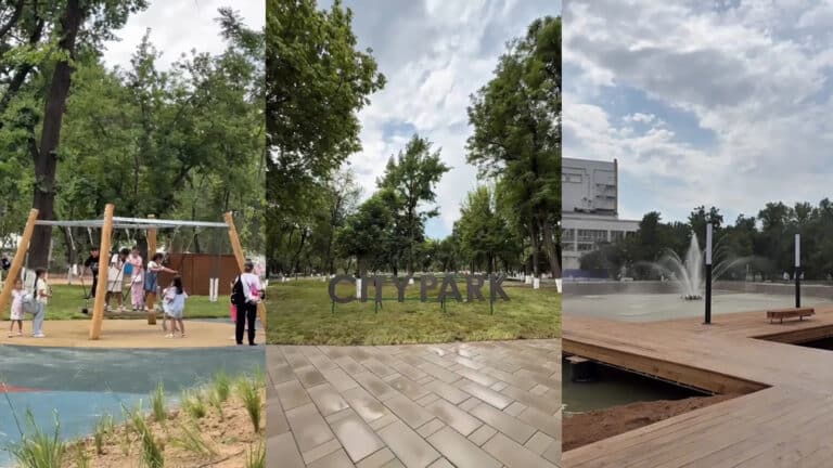 В Шымкенте открыли обновленный парк «Қиял әлемі», но жителям не хватило туалетов