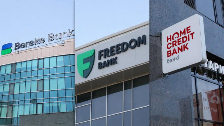 Freedom Bank обогнал Bereke в списке крупнейших банков