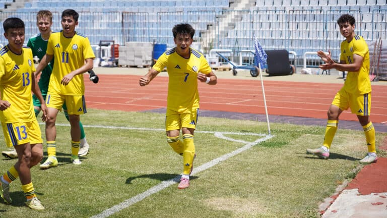 Сборная Казахстана (U19) выиграла у сербов в квалификации Евро-2027