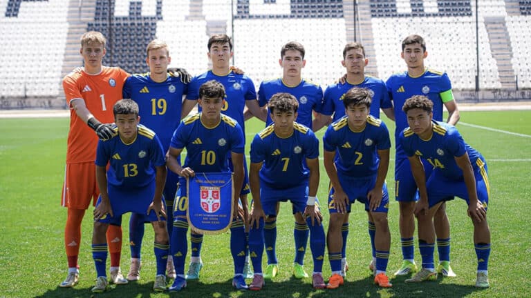 Казахстан (U19) проиграл Греции, но вышел во второй раунд отбора Евро-2027
