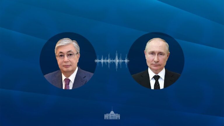 Тоқаев пен Путин Омбыда өтетін өңіраралық ынтымақтастық форум жайлы сөйлесті