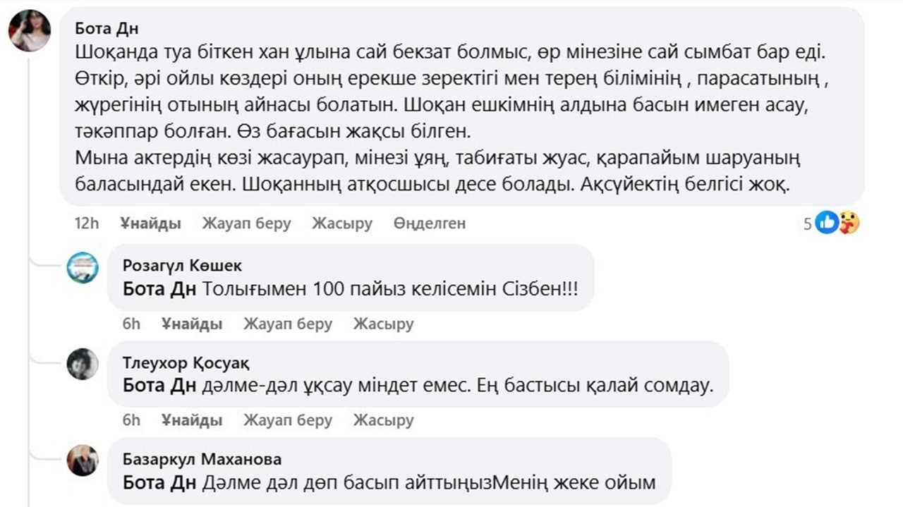 Ботагөз Доскен, блогер