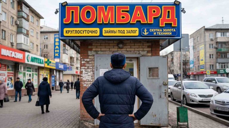 Банктен кредит алу қиын: халық ломбардтардан қарыз алуға көшкен