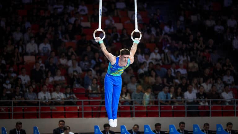 Сборная Казахстана остановилась в шаге от медали на ЧА по спортивной гимнастике
