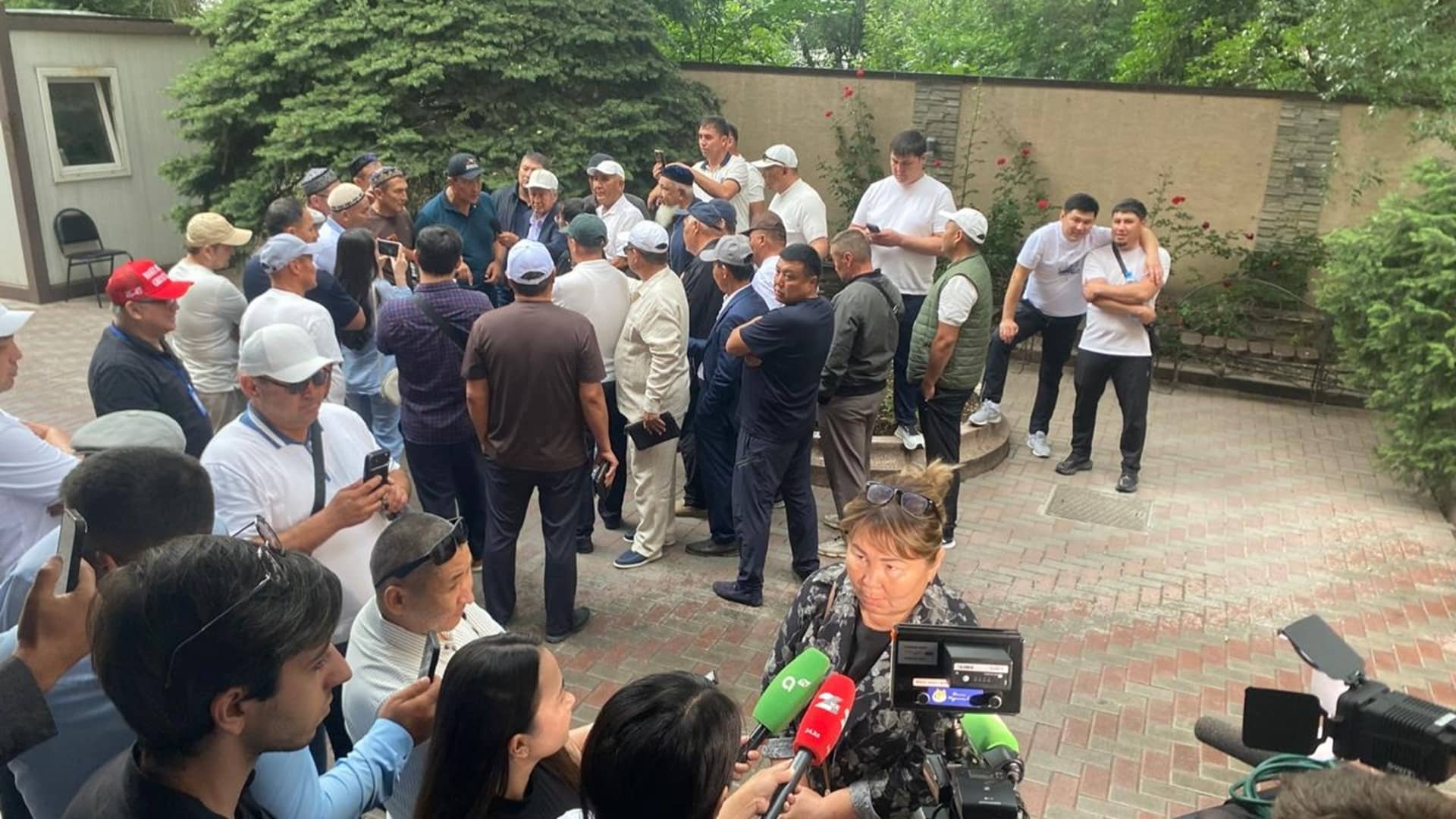 Дербісек тұрғындары Алматыға келді