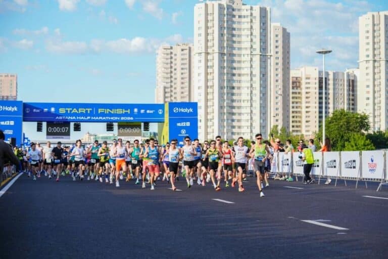 Astana Half Marathon 2026 установил рекорд по числу иностранных бегунов