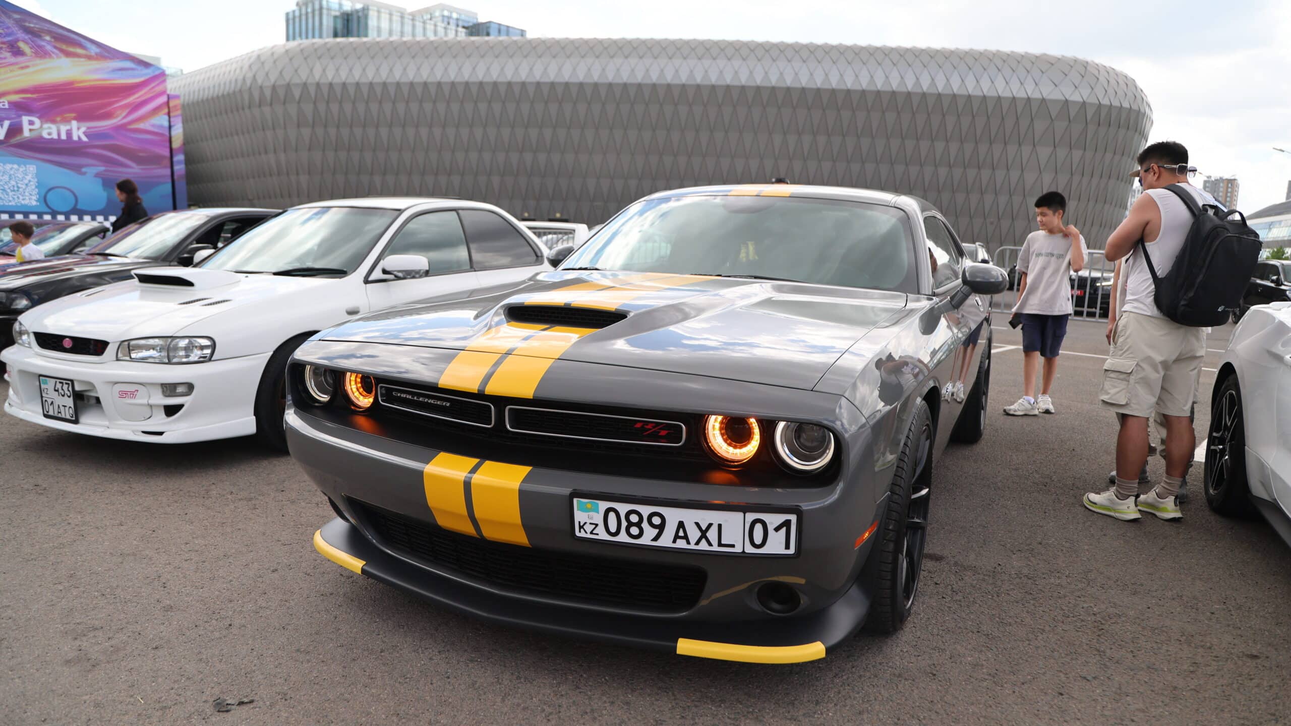dodge challenger казахстан, додж челленджер астана