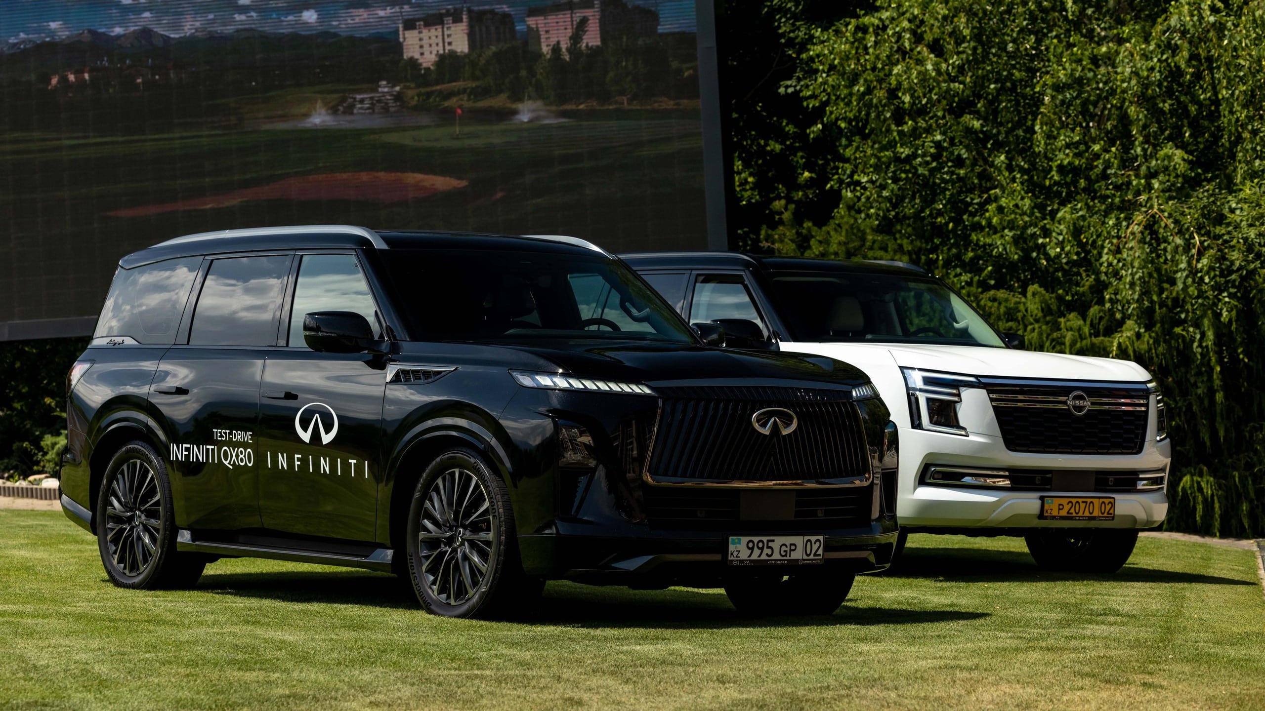 Infiniti QX80 в казахстане, ниссан патрол в казахстане, nissan patrol