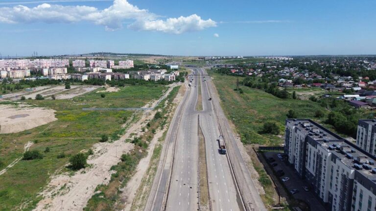 В Алматы открылось движение по новому участку ул. Саина