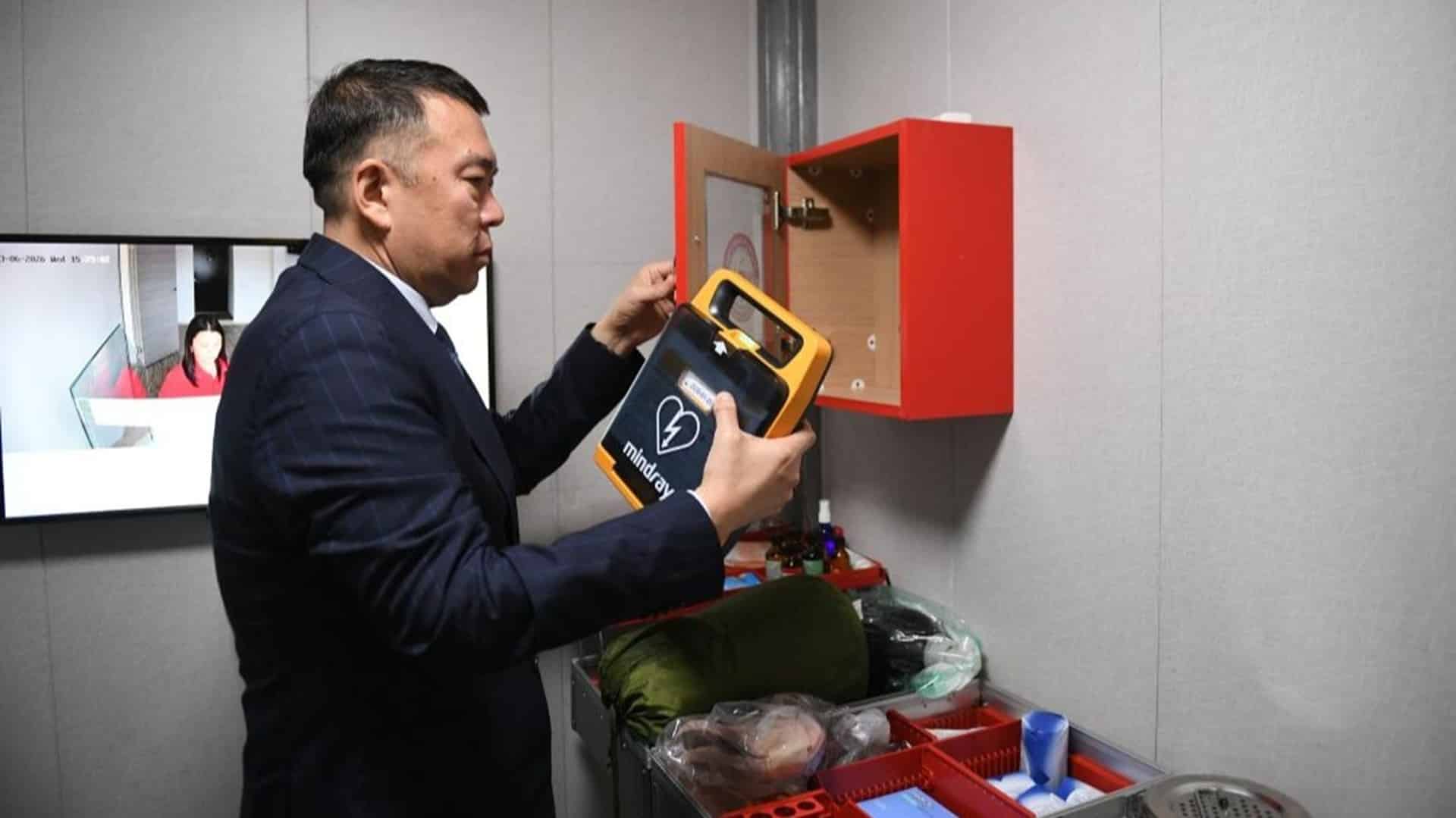 Қапшағай жағалауына медициналық пункт қойылды
