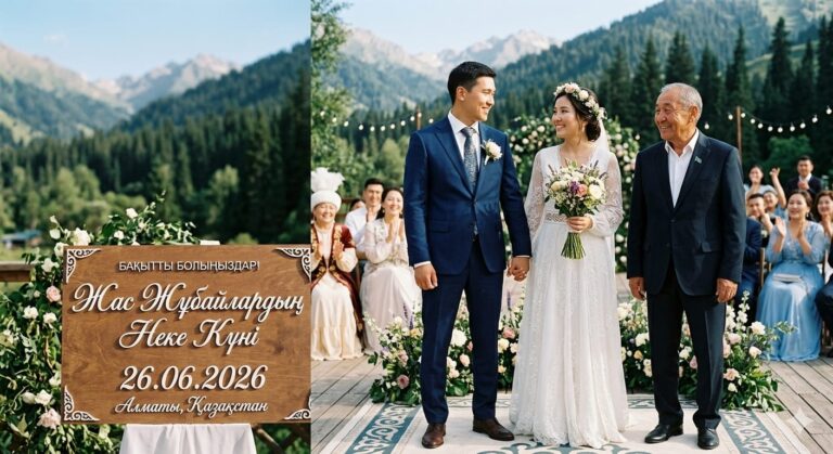 26.06.2026: әдемі датада үйлену үшін қашан өтініш беру керек