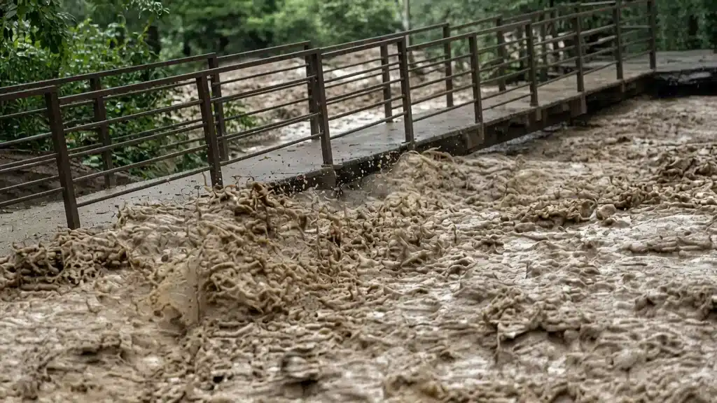 Алматыда сел жүруіне байланысты 60-қа жуық үйге қауіп төніп тұр – әкімдік