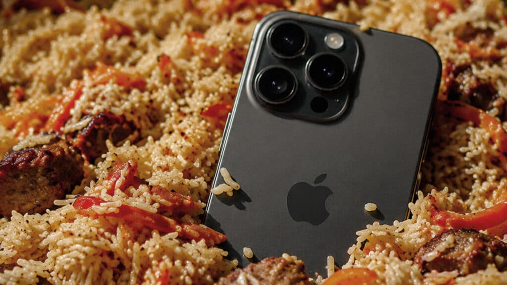 В Актобе iPhone 15 Pro Max пытались пронести в СИЗО в плове