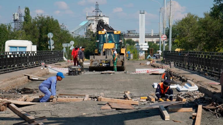 На трассе Актобе – Уральск перекроют мост через Шаган