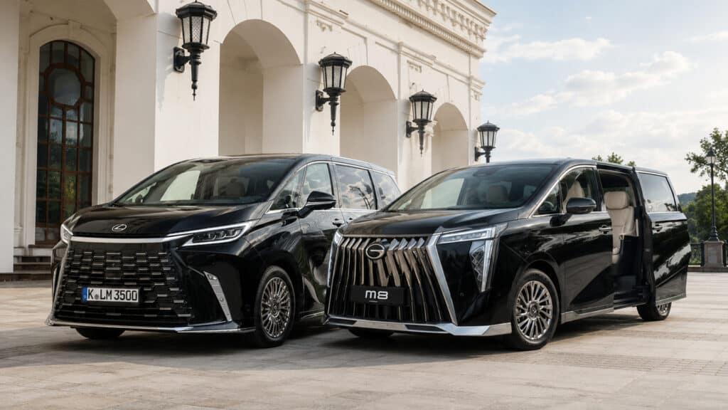 Минивэн GAC M8 сравнили с Lexus LM и оценили его комфорт