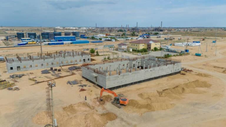 Жаңаөзендегі газ өңдеу зауыты үшін Қытай жабдықтары пайдаланылады