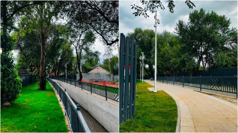 Алматыда Тастыбұлақ өзенінің жағалауы көркейіп жатыр