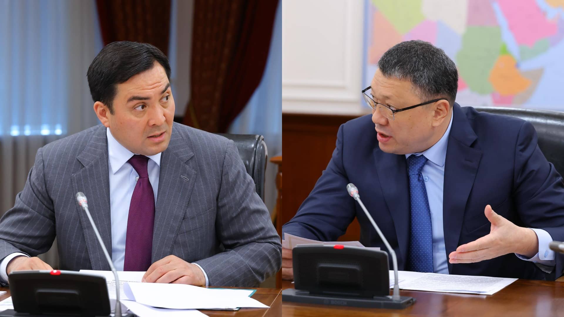 Олжас Бектенов пен Ержан Сәденов